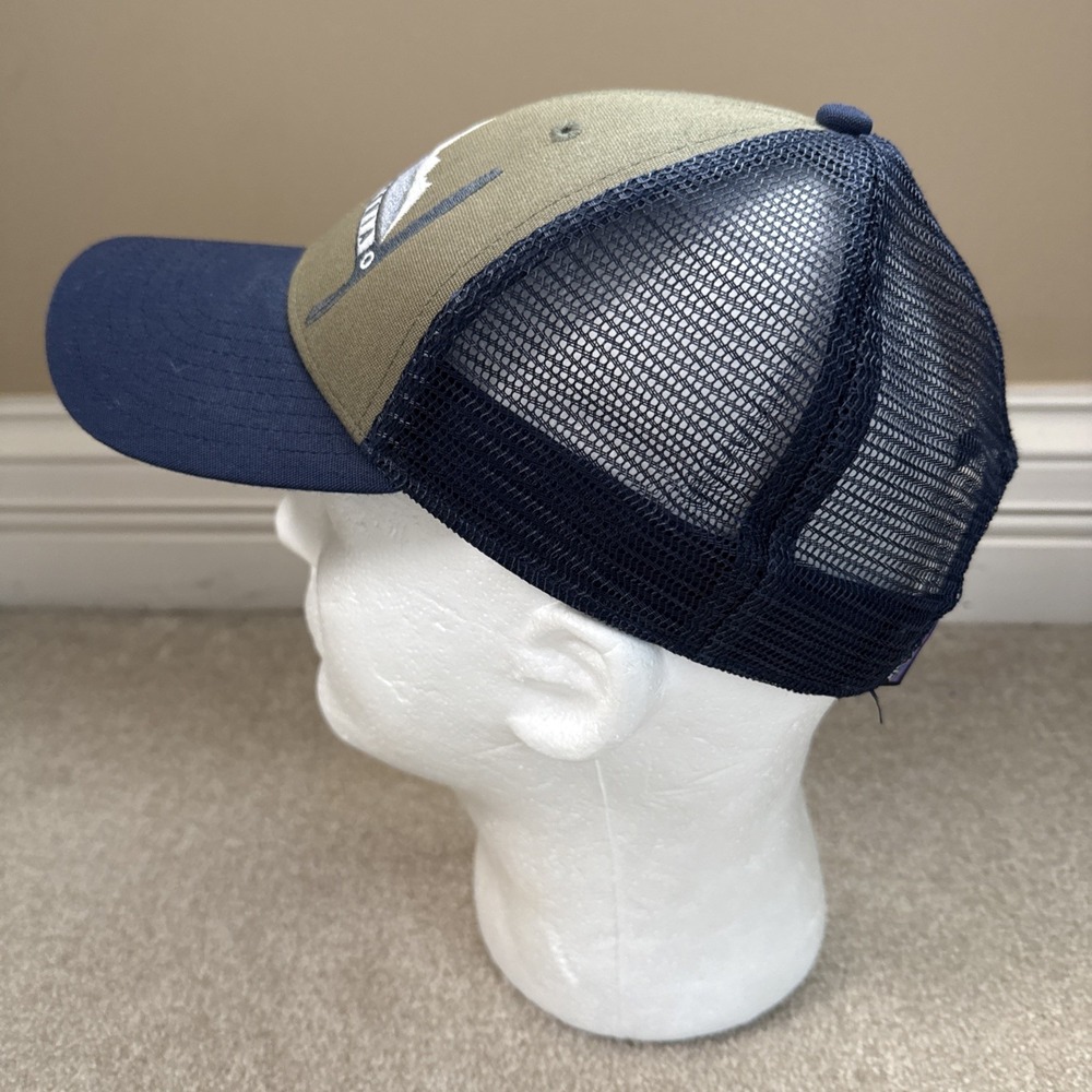 Patagonia Miner Ice Pick Axe Mountain Climber Peak Trucker Mesh Snapback Hat - Picture 5 of 8